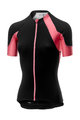 CASTELLI Kurzarm Fahrradtrikot - SCHEGGIA 2.0 LADY - Rosa/Schwarz