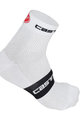 CASTELLI Klassische Fahrradsocken - FREE 6 - Weiß
