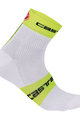 CASTELLI Socken  - FREE 6 - Weiß/Gelb