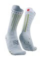 COMPRESSPORT Klassische Fahrradsocken - AERO - Gelb/Weiß