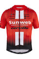 Kurzarm Fahrradtrikot - SUNWEB 2019 - Schwarz/Rot/Weiß