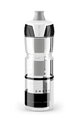 Fahrrad-Wasserflasche - CRYSTAL OMBRA 750 ml - Transparent/Weiß