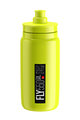 ELITE Fahrrad-Wasserflasche - FLY 550 ml - Schwarz/Gelb
