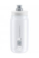 Fahrrad-Wasserflasche - FLY 550 ml  - Transparent/Grau