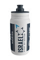 ELITE Fahrrad-Wasserflasche - FLY ISRAEL 550ml - Hellblau/Weiß