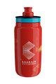 ELITE Fahrrad-Wasserflasche - FLY BAHRAIN 550ml - Orange/Rot