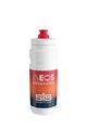 ELITE Fahrrad-Wasserflasche - FLY INEOS GRENADIERS 750ml - Weiß/Orange/Rot