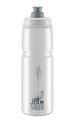 ELITE Fahrrad-Wasserflasche - JET GREEN 750 ml - Transparent