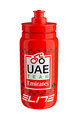 ELITE Fahrrad-Wasserflasche - UAE 550 ml - Rot