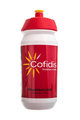 Fahrrad-Wasserflasche - COFIDIS 2018 550 ml - Weiß/Rot