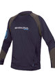 Langarm Fahrradtrikot für den Sommer - MT500 BURNER SUMMER - Grau/Blau
