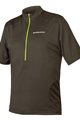 Kurzarm Fahrradtrikot - HUMMVEE MTB  - Braun
