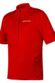 Kurzarm Fahrradtrikot - HUMMVEE MTB  - Rot