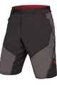 Fahrradshorts ohne Träger - HUMMVEE II - Grau/Schwarz