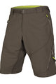 Fahrradshorts ohne Träger - HUMMVEE II  - Braun