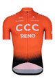 Kurzarm Fahrradtrikot - CCC 2019 TRAINING - Orange