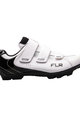 FLR Fahrradschuhe - F55 MTB - Weiß/Schwarz