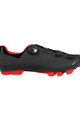 FLR Fahrradschuhe - F70 MTB - Schwarz/Rot