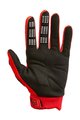 FOX Langfinger-Fahrradhandschuhe - DIRTPAW GLOVE - Schwarz/Rot