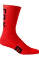 FOX Klassische Fahrradsocken - FLEXAIR MERINO  - Rot