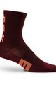 FOX Klassische Fahrradsocken - FLEXAIR MERINO LADY - bordeaux