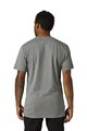 FOX Kurzarm Fahrrad-Shirt - LEGACY FOX HEAD - Grau
