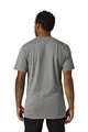 FOX Kurzarm Fahrrad-Shirt - LEGACY FOX HEAD - Grau