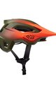 FOX Fahrradhelm - SPEEDFRAME PRO FADE - Orange/Grün