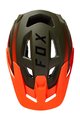 FOX Fahrradhelm - SPEEDFRAME PRO FADE - Orange/Grün