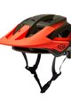 FOX Fahrradhelm - SPEEDFRAME PRO FADE - Orange/Grün