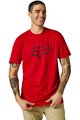 FOX Kurzarm Fahrrad-Shirt - LEGACY FOX HEAD - Rot