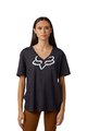 FOX Kurzarm Fahrrad-Shirt - BOUNDARY LADY - Schwarz