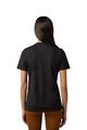 FOX Kurzarm Fahrrad-Shirt - ABSOLUTE LADY - Schwarz