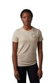 FOX Kurzarm Fahrrad-Shirt - HINKLEY LADY - Beige