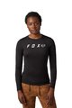 FOX Langarm Fahrrad-Shirt - ABSOLUTE LADY - Schwarz