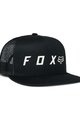 FOX Fahrradmütze - ABSOLUTE MESH SNAPBACK - Schwarz