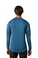 FOX Langarm Fahrradtrikot für den Sommer - RANGER TRU DRI - Blau
