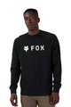 FOX Fahrrad-Kapuzenpullover - ABSOLUTE FLEECE CREW - Schwarz