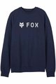 FOX Fahrrad-Kapuzenpullover - ABSOLUTE FLEECE CREW - Blau