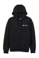 FOX Fahrrad-Kapuzenpullover - ABSOLUTE FLEECE ZIP - Schwarz