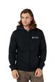 FOX Fahrrad-Kapuzenpullover - ABSOLUTE FLEECE ZIP - Schwarz