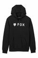 FOX Fahrrad-Kapuzenpullover - ABSOLUTE FLEECE PO - Schwarz