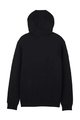 FOX Fahrrad-Kapuzenpullover - FOX HEAD FLEECE PO - Schwarz