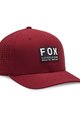 FOX Fahrradmütze - NON STOP TECH FLEXFIT - bordeaux