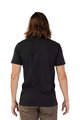 FOX Kurzarm Fahrrad-Shirt - WITHERED PREMIUM - Schwarz