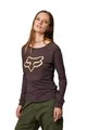 FOX Langarm Fahrrad-Shirt - BOUNDARY LADY - Braun