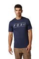 FOX Kurzarm Fahrrad-Shirt - PINNACLE DRIRELEASE® - Blau