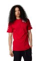 FOX Kurzarm Fahrrad-Shirt - TOKSYK PREMIUM - Rot