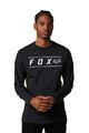 FOX Langarm Fahrrad-Shirt - PINNACLE PREMIUM - Schwarz