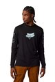 FOX Langarm Fahrrad-Shirt - VIZEN DRIRELEASE® - Schwarz